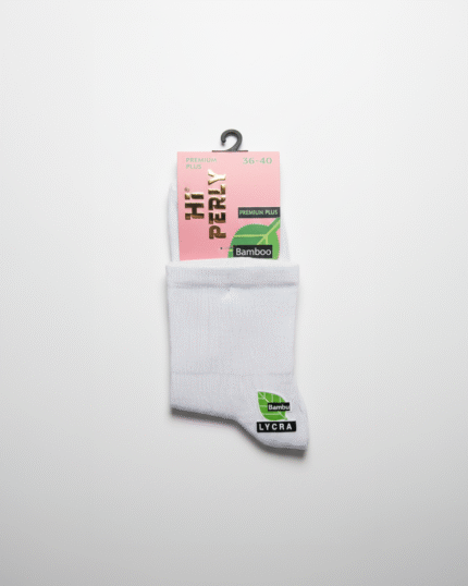 kadın bambu kolej çorap 36-40 numara beyaz model, doğal bambu ipliği, nefes alan yumuşak dikişsiz çorap