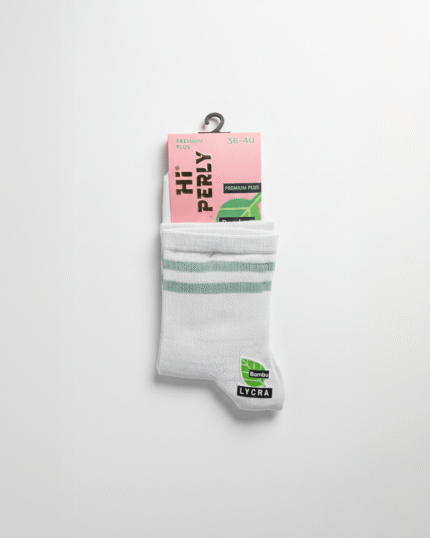 Kadın Bambu Kolej Çorap 36-40 Numara Çizgili | Rahat, Şık ve Dikişsiz